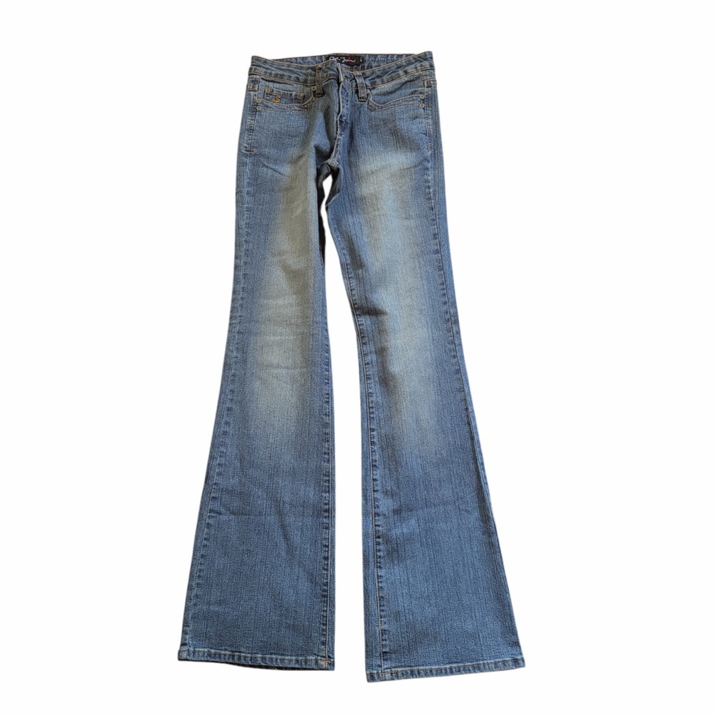VTG Y2K Cielo Jeans Low Rise Flare Denim - Size 3 (26) 2000s Pop Vibe